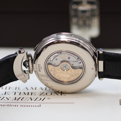 27117462g - BOVET Fleurier Amadeo Oris Mundi ungetragene Herrenarmbanduhr / Taschenuhr Referenz ...