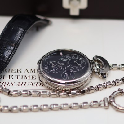 27117462i - BOVET Fleurier Amadeo Oris Mundi ungetragene Herrenarmbanduhr / Taschenuhr Referenz ...