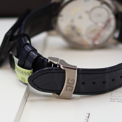 27117464b - GLASHÜTTE ORIGINAL Senator Chronometer ungetragene Herrenarmbanduhr in WG 750/000 ...