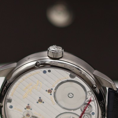 27117464g - GLASHÜTTE ORIGINAL Senator Chronometer ungetragene Herrenarmbanduhr in WG 750/000 ...
