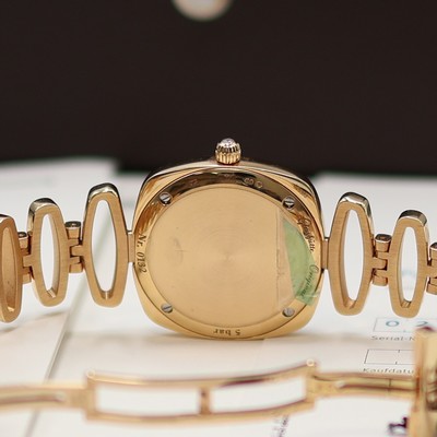 27117564f - GLASHÜTTE ORIGINAL ungetragene DamenarmbanduhrPavonina in RG 750/000 Referenz ...