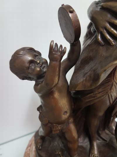 27117569e - Nach Claude Michel Clodion (1738-1814), Triumph des Bacchus, Bronze, Guss der ...