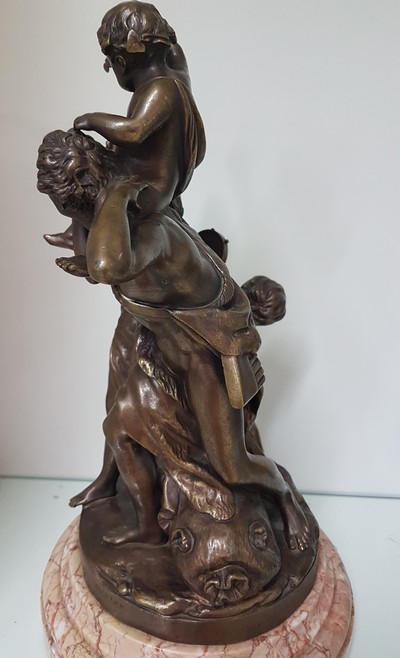 27117569f - Nach Claude Michel Clodion (1738-1814), Triumph des Bacchus, Bronze, Guss der ...