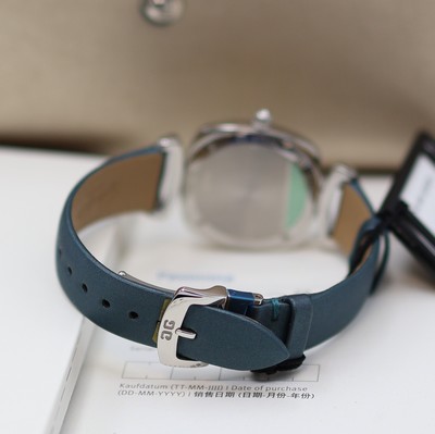 27117586b - GLASHÜTTE Original Pavonina ungetragene Damenarmbanduhr mit Diamanten Referenz ...