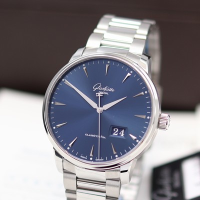 27117591a - GLASHÜTTE ORIGINAL Senator Excellence Panoramadatum ungetragene Herrenarmbanduhr ...