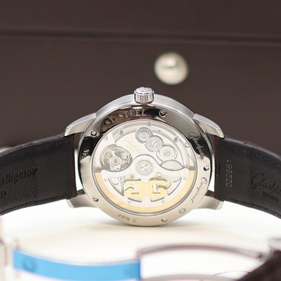 27117597d - GLASHÜTTE ORIGINAL Senator Excellence Panoramadatum ungetragene Herrenarmbanduhr ...