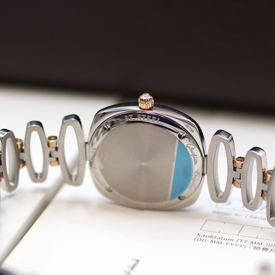 27117599d - GLASHÜTTE Original Pavonina ungetragene Damenarmbanduhr Referenz 03-02-03-06-14, quarz, ...