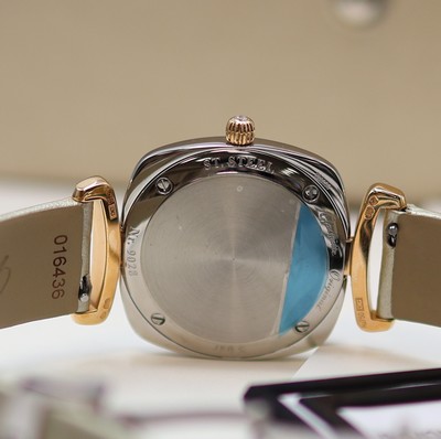 27117601f - GLASHÜTTE Original Pavonina ungetragene Damenarmbanduhr mit Brillanten Referenz ...