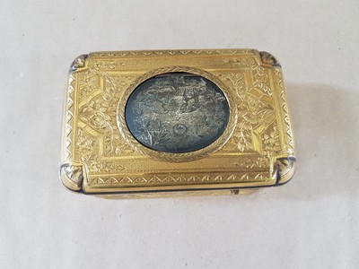 27117639f - Feine Singvogel-Spieldose, wohl Schweiz, um 1840, Metallgehäuse qualitätvoll ...