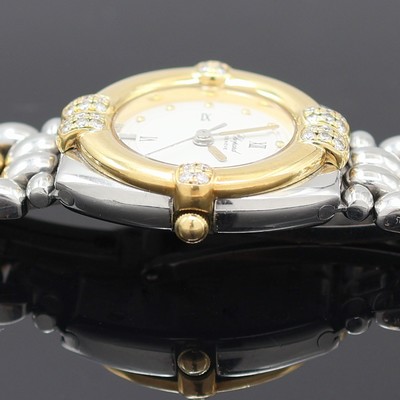 27117643d - CHOPARD Gstaad Damenarmbanduhr Referenz 32/8128, Schweiz um 2000, quarz, Edelstahl/Gold ...