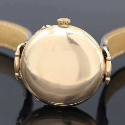 27117646d - BOREL Fils & Cie offene Taschenuhr umgebaut zur Armbanduhr in RoseG 585/000, Schweiz um ...