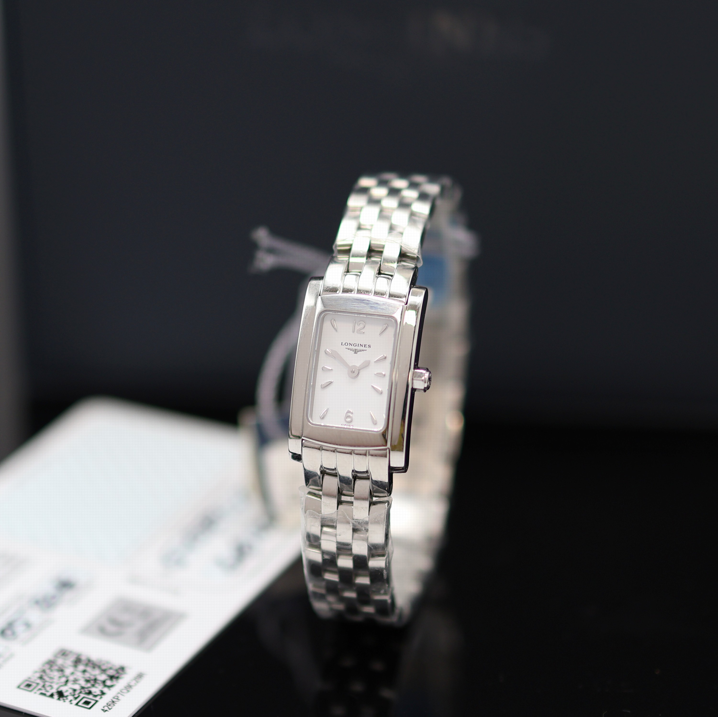 Image 27117760 - LONGINES DolceVita ungetragene Damenarmbanduhr Referenz L5.158.4.16.6, quarz, ...