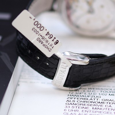 27117719b - CHOPARD ungetragenes, auf 100 Stück limitiertes Armbandtourbillon mit 8-Tagewerk in WG ...