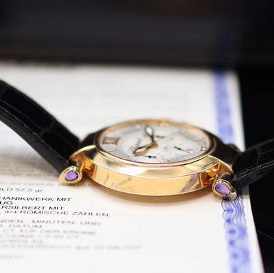 27117744e - CHOPARD Imperiale ungetragener Armbandchronograph in RG 750/000 Referenz 384211-5001, ...