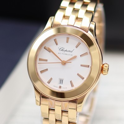 27117746a - CHOPARD Classic ungetragene Damenarmbanduhr in RG 750/000 Referenz 119414-5403, ...