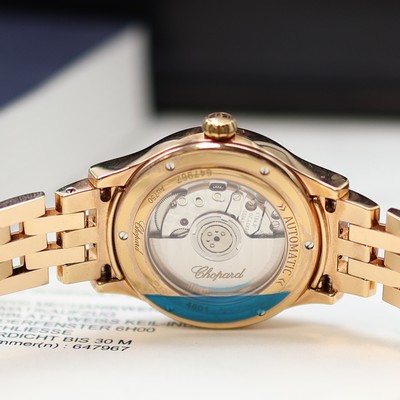 27117746f - CHOPARD Classic ungetragene Damenarmbanduhr in RG 750/000 Referenz 119414-5403, ...