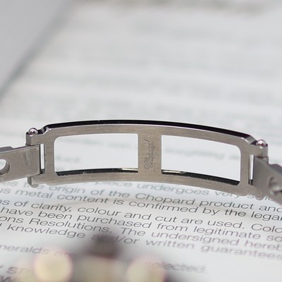 27117750c - CHOPARD Happy Sport Armbanduhr Referenz 8475, quarz, Edelstahlgeh. inkl. orig. ...