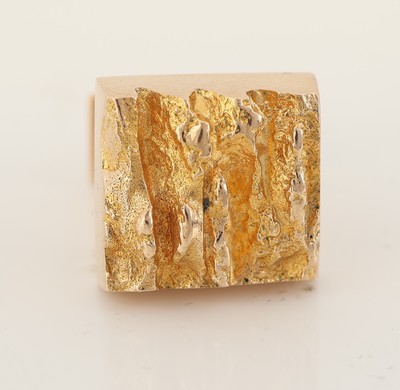 27117751b - Paar 14 kt Gold LAPPONIA Manschettenknöpfe, Finnland, 1972, GG 585/000, typ. ...