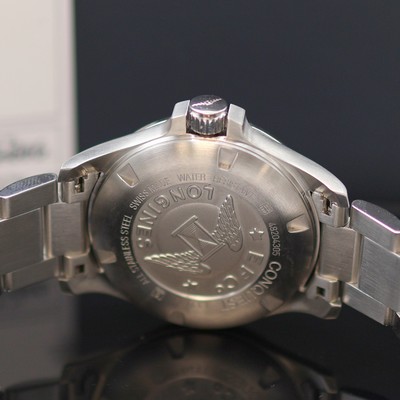 27117772d - LONGINES Conquest VHP. GMT ungetragene Herrenarmbanduhr Referenz L3.718.4.66.6, quarz, ...