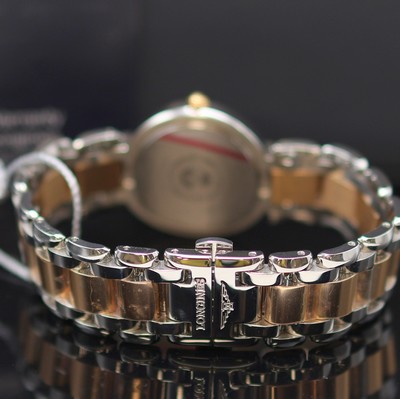 27117783b - LONGINES PrimaLuna ungetragene Damenarmbanduhr in Edelstahl & RG 750/000 Referenz ...