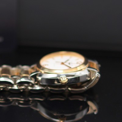 27117783c - LONGINES PrimaLuna ungetragene Damenarmbanduhr in Edelstahl & RG 750/000 Referenz ...