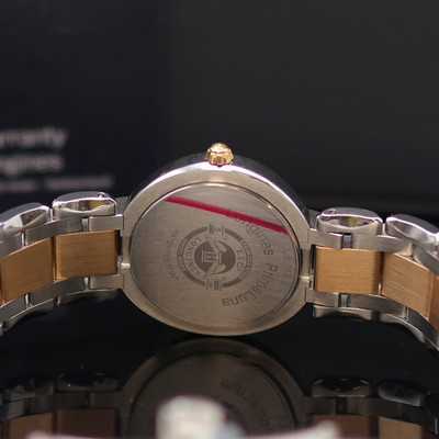 27117783d - LONGINES PrimaLuna ungetragene Damenarmbanduhr in Edelstahl & RG 750/000 Referenz ...