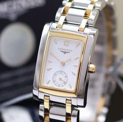 27117787a - LONGINES DolceVita ungetragene Damenarmbanduhr Referenz L5.502.5.28.7, quarz, ...