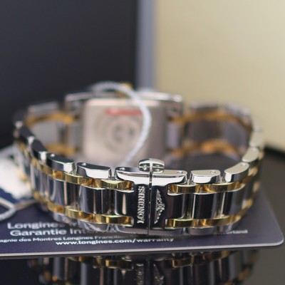 27117787b - LONGINES DolceVita ungetragene Damenarmbanduhr Referenz L5.502.5.28.7, quarz, ...