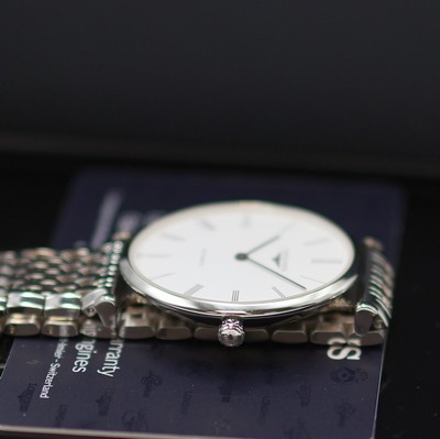 27117802c - LONGINES La Grande Classique de Longines unworn wristwatch reference L4.908.4.116, self ...