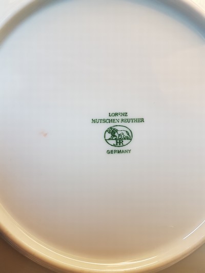 27117820m - Dinner service for 12 people, Hutschenreuther, Poetry form, Constanze decor, porcelain, ...
