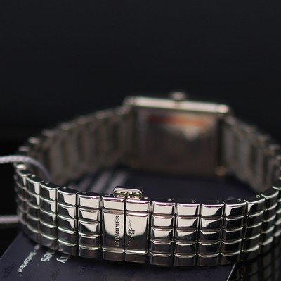 27117858b - LONGINES Mini DolceVita ungetragene Damenarmbanduhr Referenz L5.200.4.75.6, quarz, ...