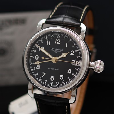 27117890a - LONGINES Heritage Avigation Herrenarmbanduhr mit 2. Zeit Referenz L2.778.4.53.2, ...