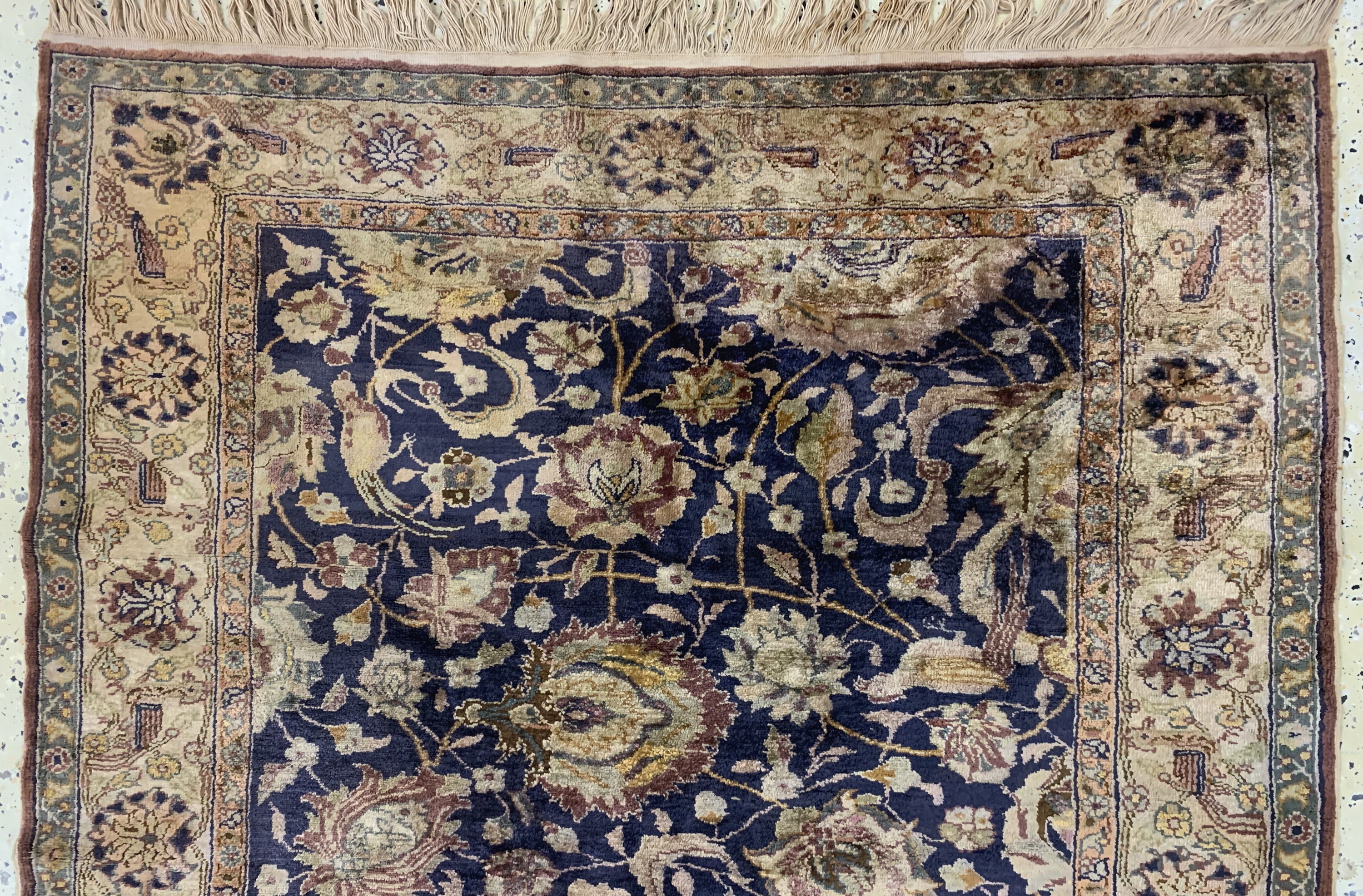Detail a: Kayseri Flosch, Türkei, Anfang 20.Jhd, merzerisierte Baumwolle, ca. 175 x 125 cm, EHZ: 2