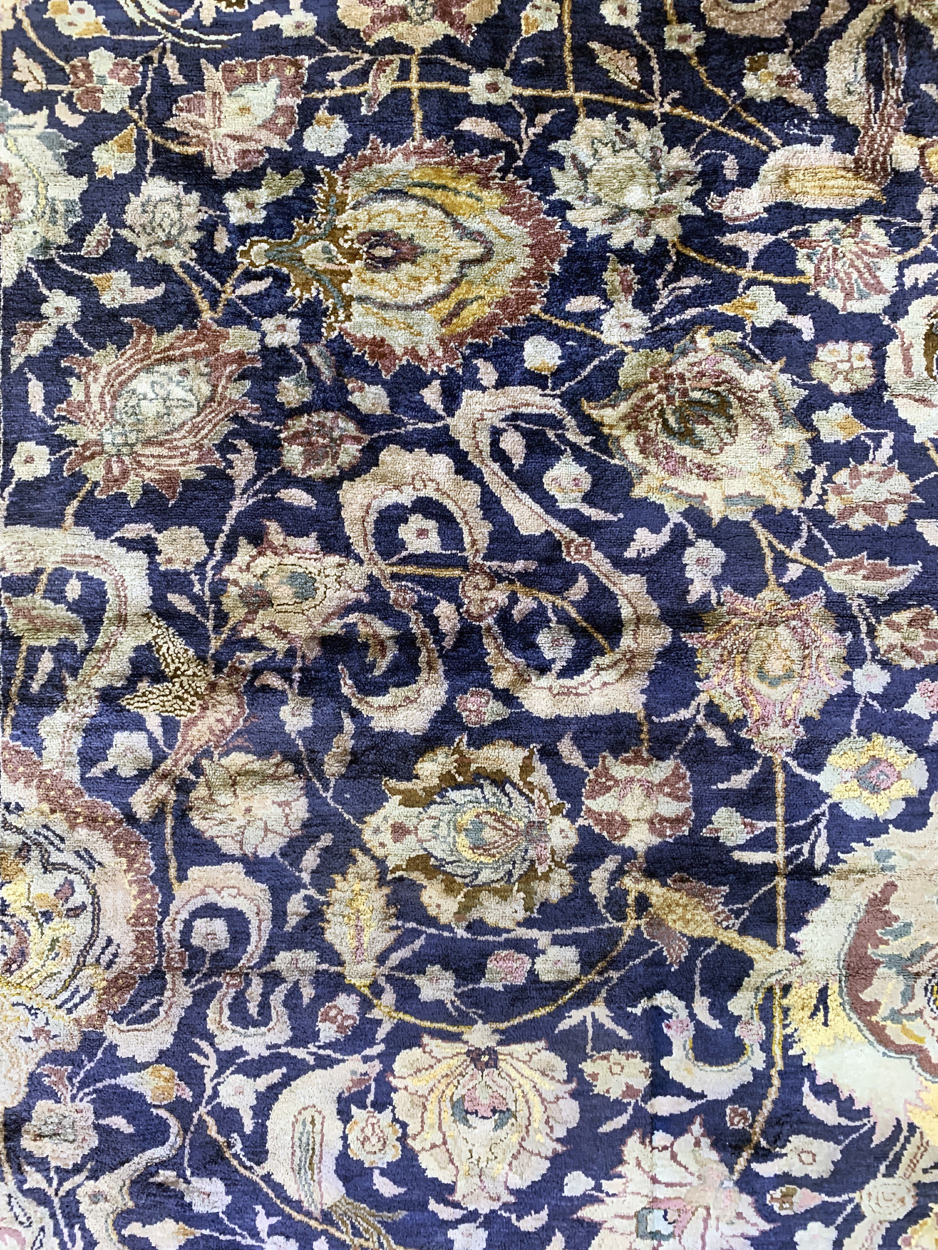 Detail c: Kayseri Flosch, Türkei, Anfang 20.Jhd, merzerisierte Baumwolle, ca. 175 x 125 cm, EHZ: 2