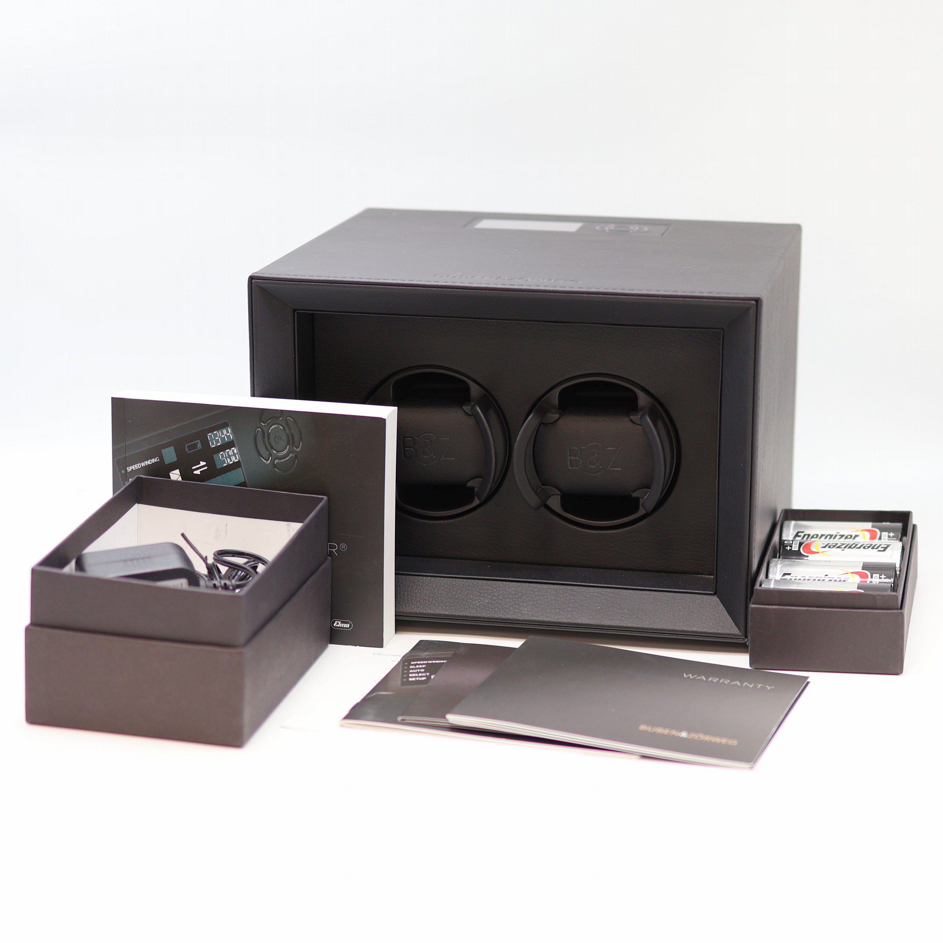 Image 27117982 - BUBEN & ZÖRWEG Safemaster 2 neuwertiger Uhrenbeweger für 2 Armbanduhren Referenz ...