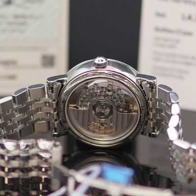 27117904d - LONGINES Elegant ungetragene Armbanduhr Referenz L4.312.4.87.6, Automatik, beids. vergl. ...