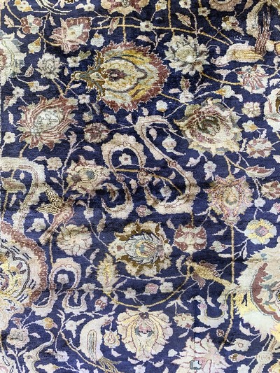 27117964c - Kayseri Flosch, Türkei, Anfang 20.Jhd, merzerisierte Baumwolle, ca. 175 x 125 cm, EHZ: ...