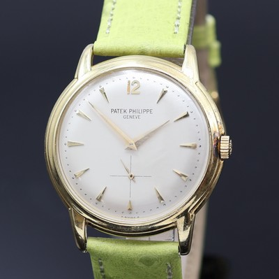 27117988a - PATEK PHILIPPE ´Disco Volante´ hochfeine und seltene Herrenarmbanduhr in GG 750/000 ...