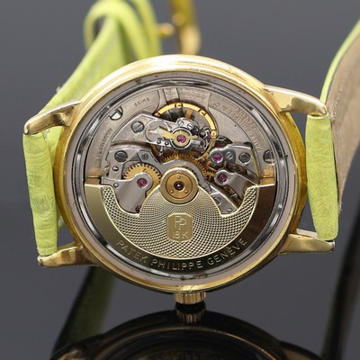 27117988e - PATEK PHILIPPE ´Disco Volante´ hochfeine und seltene Herrenarmbanduhr in GG 750/000 ...