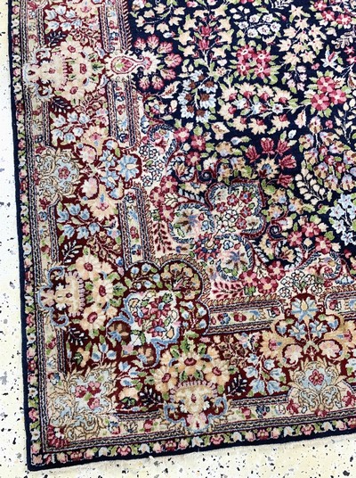 27117999f - Kirman Lawar fine, Persia, mid-20th century, wool on cotton, approx. 220 x 140 cm, ...