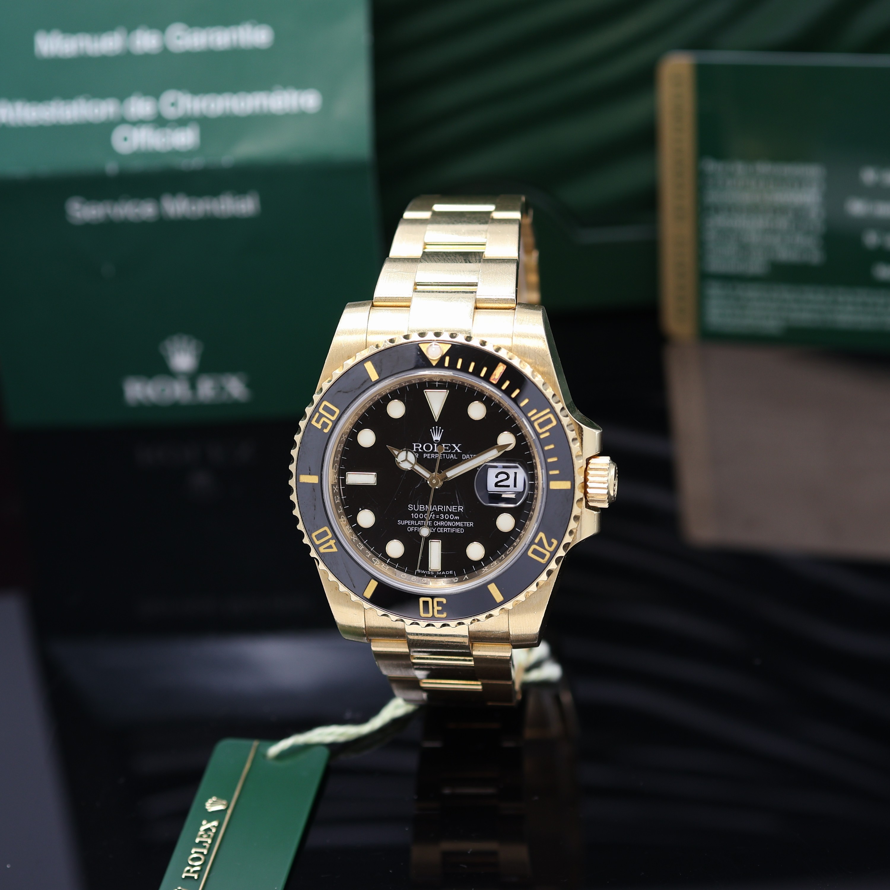 Image 27118077 - ROLEX Herrenarmbanduhr Oyster Perpetual Date Submariner Referenz 116618 LN, Automatik, ...