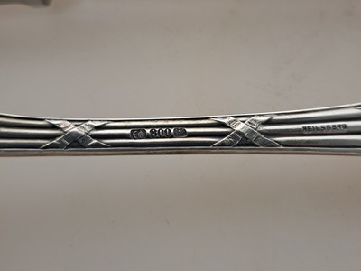 27118008i - Besteck für 12 Personen, deutsch, Bruckmann & Söhne, 800er Silber, Dekor von ...