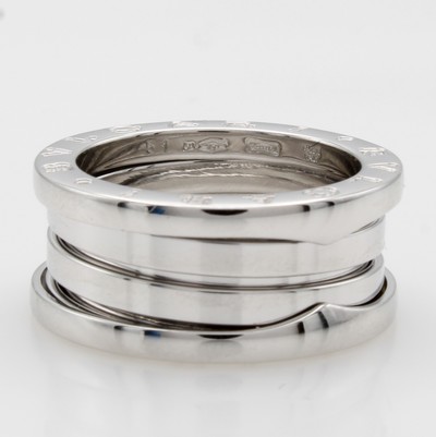 Image Ring ´Bvlgari Zero1´, WG 750/000, 3-Band, RW ca. 51, Gew. ca. 9.1g, orig. Etui u. ...