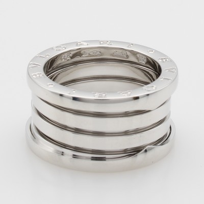 Image Ring ´Bvlgari Zero1´, WG 750/000, 4-Band, RW ca. 52, Gew. ca. 10.8g, orig. Etui u. ...