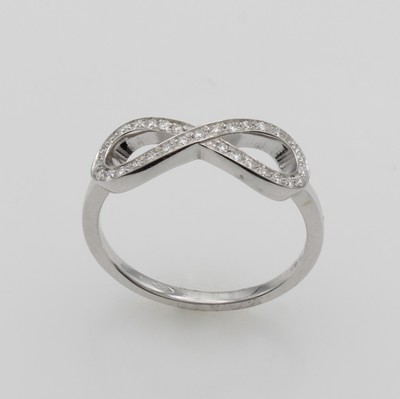 27118054a - Ring ´Infinity´ mit Brillanten, WG 750/000, Brill. zus. ca. 0.40 ct Weiß/si, RW ca. 57 ...