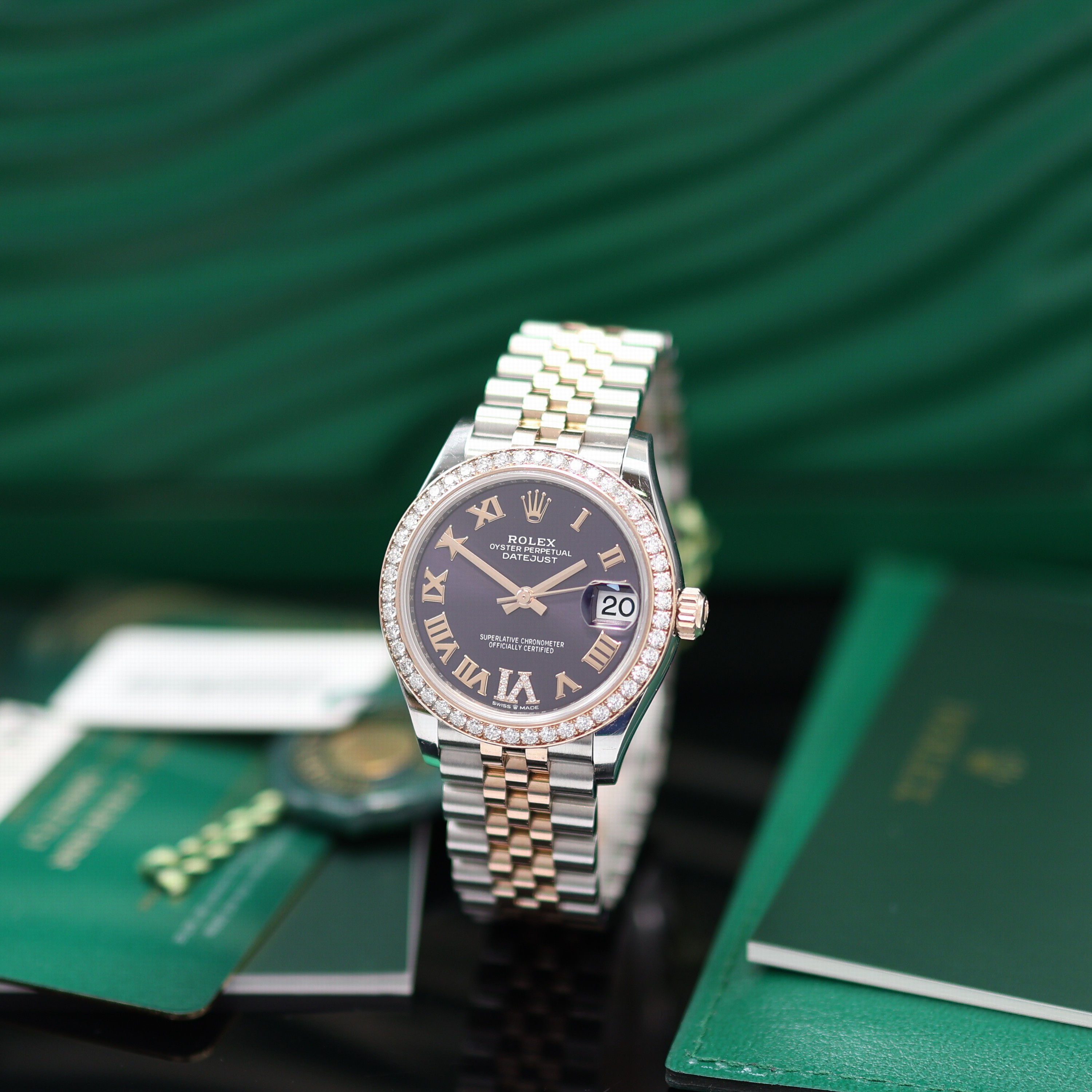 Image 27118278 - ROLEX Damenarmbanduhr Datejust 31 Referenz 278381RBR, Automatik, Chronometer der ...