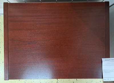27118264c - Large cutlery tray, probably Robbe & Berking, wood and plastic, 5 drawers with 5 keys, ...