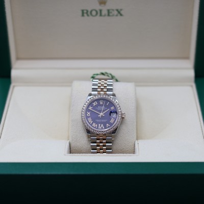 27118278f - ROLEX Damenarmbanduhr Datejust 31 Referenz 278381RBR, Automatik, Chronometer der ...