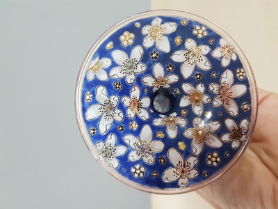 27118287f - Stängelglas, Josephinenhütte, Entw. wohl Siegfried Haertel, 1. Viertel 20.Jh., ...