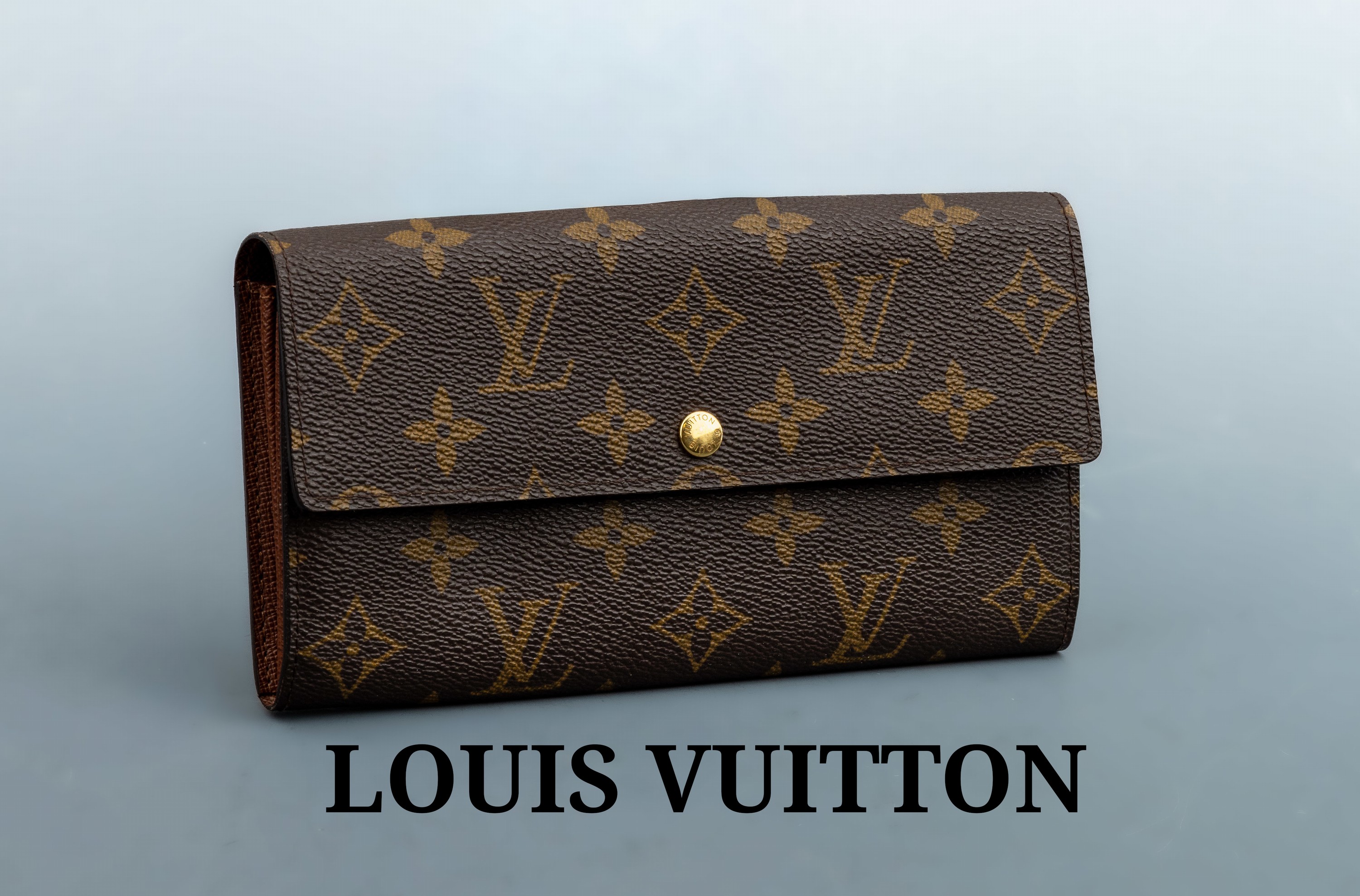 Image 27118324 - LOUIS VUITTON Geldbeutel, Monogram Canvas, 3 Innenfächer, 1 x mit Reißverschluß, 10 ...